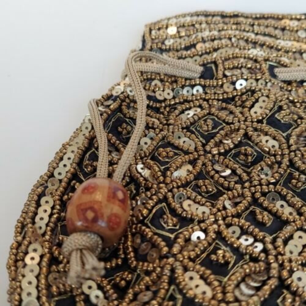 Potli Pouch Drawstring Lined Bag Purse Satchel Se… - image 6